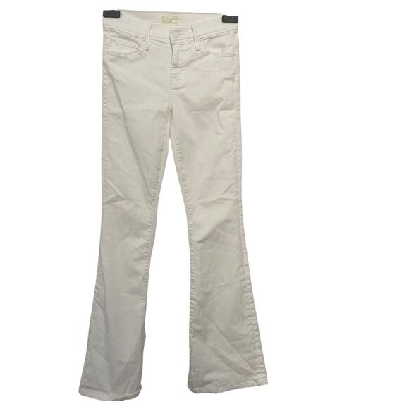 Mother Jeans The Cruiser White Flared Sz 25 - Picture 6 of 16